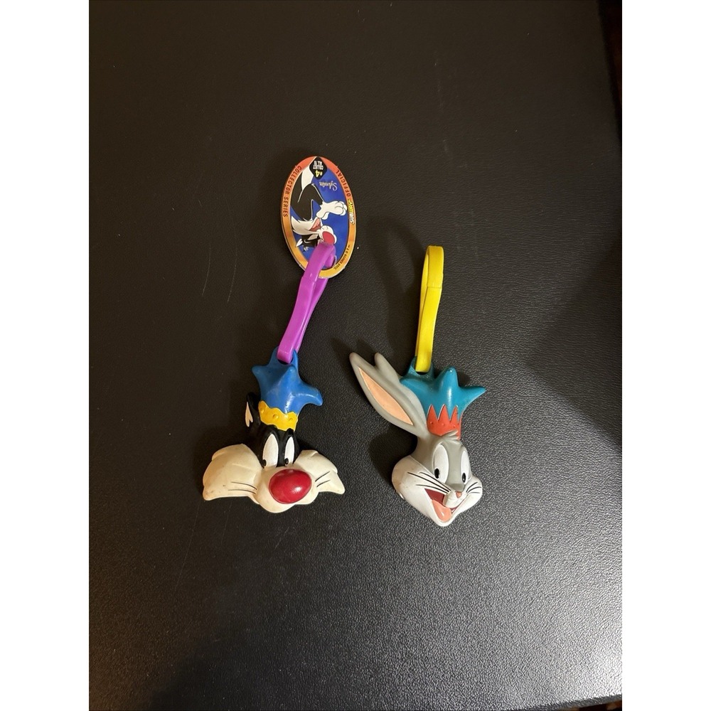 Set of 2 RARE Vintage 1999 Subway Kids Pak Looney Tunes Clips
